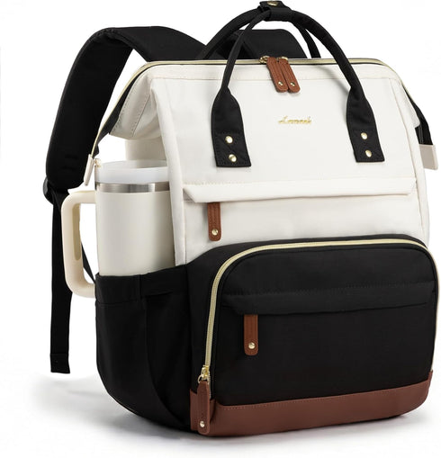 LOVEVOOK Laptop Backpack for Women, 15.6 Inch Work Business Backpacks Purse With