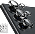 ESR Camera Lens Protector for Samsung Galaxy S24 Ultra, Ultra-Thin Tempered Glass, Scratch-Resistant, 2 Sets, Black.