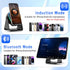 TEFELE 5-in-1 360 Wireless Induction Speaker, Bluetooth Speaker with Phone Holder, Rotation & RGB Lights, HD Stereo