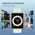Smart Watch, Fitness Tracker with Heart Rate Monitor, Blood Oxygen, Sleep Tracking, 41mm 5ATM Waterproof for Men Women