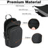 TXEsign MP3 MP3 Player Case for AiMoonsa Player with Accessory Pocket, Travel Carrying Case Dual Zipper Belt Storage