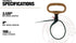 Southwire CLPT04 4-Inch Adjustable Heavy Duty Clamp Tie with Rotating Handle; Reusable Zip Down Cable