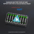BEVIGOR 8 Rechargeable AA Batteries Charger, Bay AA AAA Battery Charger, Independent Slot Charger with LED Light