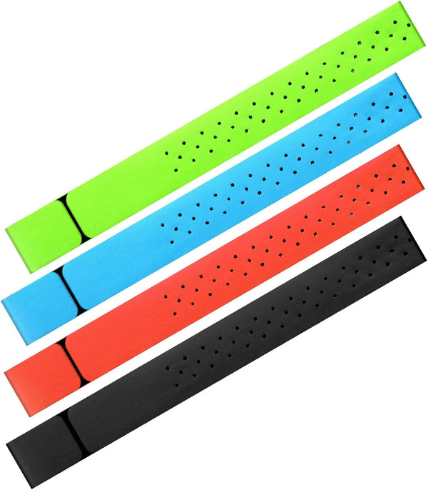 Oudain 4 Pcs Heart Rate Monitor Replacement Strap Band, Soft Heart Rate