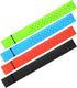 Oudain 4 Pcs Heart Rate Monitor Replacement Strap Band, Soft Heart Rate