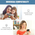 65 Pieces Sublimation Phone Holders, Collapsible Phone Grip Holder Adhesive Finger Stand Brackets for Smartphones