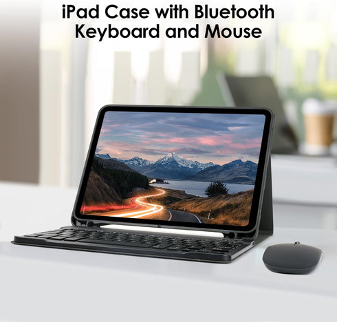 Keyboard Case for iPad Air 11 inch (M2) 2024/iPad Air 4th/5th 10.9 inch & iPad Pro 11 inch (4th/3rd/2nd/1st) with