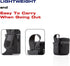 Camera Lens Bag Compatible with Canon EF 24mm f/2.8, EF 50mm f/1.8, Nikon 35mm f/1.8G, and Other Lenses Below 3.15"