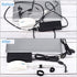 60 PCS 6 Inches Reusable Cable Ties, Adjustable Cord Straps for Wire Organizer and Cable Management - Black