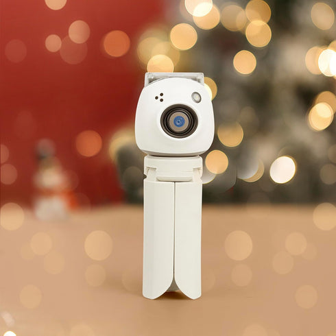 MUZIRI KINOKOO Mini Tripod for Fuji Instax Pal with 1/4 Inch Screw, Compatible for Polaroid PAL/EVO/70 - White