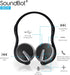 Soundbot SB221 Black Sports-Active Headphones: HD Wireless Bluetooth 4.0, 20Hrs Music, 25Hrs Calling, Sweat Resistant,