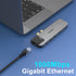 MOKiN USB C Multiport Adapter Hub for MacBook Pro/Air, 4K HDMI, Gigabit Ethernet, 2 USB, TF/SD Card Reader, 100W PD