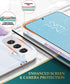 luolnh Galaxy S21 Case, Samsung Galaxy S21 Shockproof Soft Silicone Rubber TPU Bumper Cover for Girls (Abstract Purple