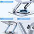 Leeboom 360 (1015.6", Ergonomic Laptop Stand for Desk, Rotating Aluminum Laptop Riser, Adjustable Notebook Holder