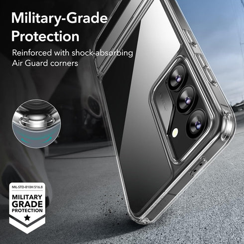 ESR Kickstand Case for Samsung Galaxy S24, Military-Grade Drop Protection, Shockproof Slim Phone Cover with Patented