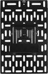 Mount-It! Universal Streaming Device Mount - Securely Attaches Behind Your TV - Compatible With Apple TV, Roku, Amazon