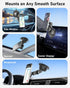 NINEFATICS 17x 1217 Magnetic Vacuum Suction Cup Phone Mount for Truck & Car, Heavy Duty Semi Truck Holder, Strong