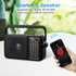 Gelielim Radio Portable AM FM with Bluetooth - Loud Speaker, Plug in Wall or Battery Powered, Great Gifts for Seniors