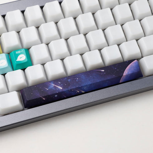 YMDK Anime PBT Five Sides Over Dye Sub 6.25u Spacebar Keycaps for Standard Cherry MX Mechanical Gaming Keyboard (Kit 7)