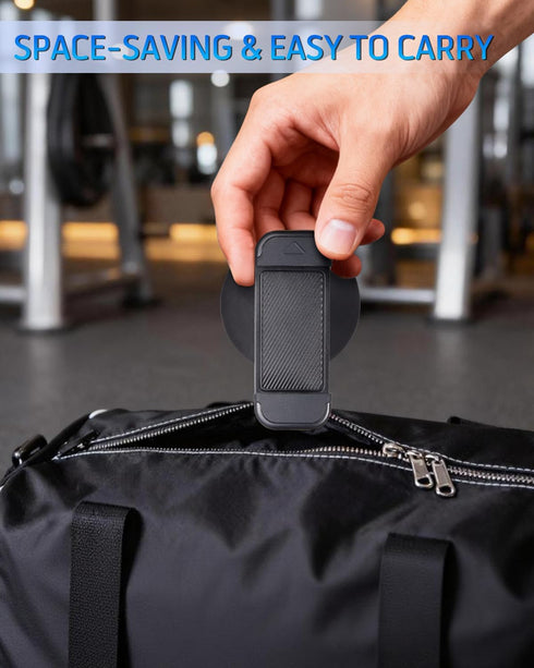 SH 360 4-7 Inch Magnetic Phone Holder for Gym, Portable Magnetic Phone Mount with Super Strong Magnetic Base