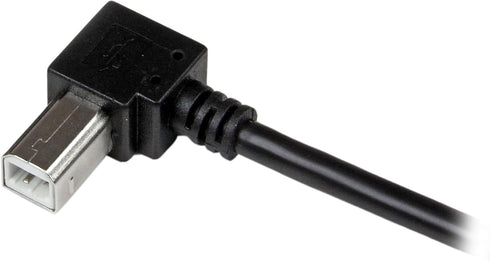 3m USB 2.0 A to Right Angle B Cable - M/M