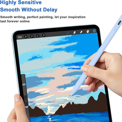 Stylus Pens for Touch Screens, Magnetic Digital Touch Pen Compatible with iPhone/iPad/Android Devices, Blue