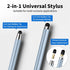 DAXINGXING Touchscreen,5 Stylus,2-in-1 Stylus Pen for PCS Stylus Pen for iPad, High Sensitivity Precision Suitable