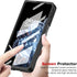 OnePlus Open Case - Slim Hard PC with Hinge Protection, Built-in Screen & Camera Protectors, Kickstand, Black.