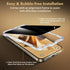 UNBREAKcable iPhone 15 Pro Max Privacy Screen Protector, 9H Shatterproof Glass, 28° Anti-Spy, 2-Pack with Installation