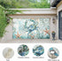 GNAKT AREWG 13x6ft Summer Garage Door Banner Cover Coastal Crabs Starfish Waterweed Garage Door Decoratons Banner