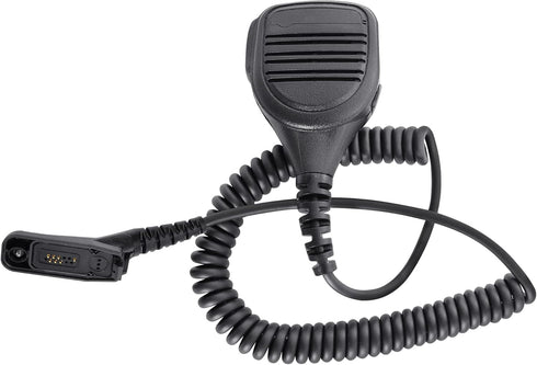 PMMN4025A Remote Speaker Mic Shoulder Microphone for Radio APX4000 APX6000 APX6500 APX7000 - Black