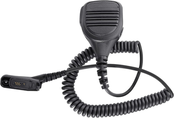 PMMN4025A Remote Speaker Mic Shoulder Microphone for Radio APX4000 APX6000 APX6500 APX7000 - Black