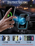 Wireless Car Charger, MOKPR 15W Fast Charging Auto Clamping Car Phone Holder for iPhone 15/14/13/12 Pro Max