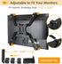 ErGear VESA Mount Adapter, Universal Non-VESA Monitor Stand Adapter for 17 to 27 Inch Screens, VESA Bracket