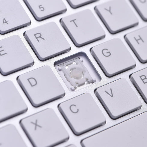 2021 Upgraded PC Computer Laptop Mini USB Wired Keyboard, 78 Scissor Keys, Compact Multimedia Keyboard (Silver)