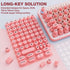70PCS Raised Keyboard Stickers for Long Nails, Universal Nail Art Keyboard Bubbles, Self-Adhesive Keyboards for Long