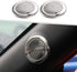 Jimen 2 Pieces A Pillar Speaker Cover Trim Frame Compatible with Ford Mustang 2015-2023