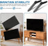 Mipcase 40 Inch Universal Tv Stand Legs Replacement Base for Flat Screen Tvs up to with Screws Stable Mount for Living