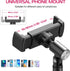 ULANZI Cell Phone Stand Mount for Desk, Vijim HP004 Adjustable Height & Angle Phone Holder, 360 Degree Rotating Desktop