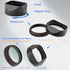 Haoge LH-X54B Square Metal Lens Hood with 49mm Adapter Ring for Fujifilm X100VI Fuji X100V Camera, Black