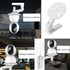 UtySty 2 Pack Home Security Camera Bracket Wall Mount Holder Dome Camera Ceiling Adhesive Non Screw Stand for Security