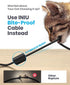 INIU 6.6ft USB C Charger Cable, 3.1A Fast Charging, Zinc Alloy Braided Cord for Samsung S22, iPhone 15, OnePlus, LG,