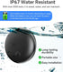 ZLYM IP67 Bags,Backpacks,Luggage,Wallets Black-1) Air Tracker Tag Waterproof Bluetooth Tracker, Keychain Finder, Item