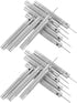 DOITOOL 20pcs Sim Card Tray Remover Pin Set for Smartphones Mobile Phone
