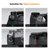 Strap,100cm K&F CONCEPT Camera Neck Nylon Rope Camera Shoulder Strap with O-ring for DSLR Camera-Red