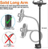 1Zero Solid Car Truck Phone Mount Holder with 14-Inch Gooseneck Long Arm, Windshield Mobile Holders with