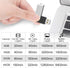 4GB Flash Drive 10 Pack, USB 2.0 Thumb Drives Bulk Swivel Memory Stick for Data Storage, Black