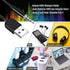 USB to 3.5mm Jack Audio Adapter, Male AUX to USB 2.0 Charge Cable for iPod Shuffle MP3 Player, 3.3FT