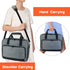 Boczif Projector Case, Portable Storage Travel Case with Laptop Compartment & Adjustable Shoulder Strap for Mini