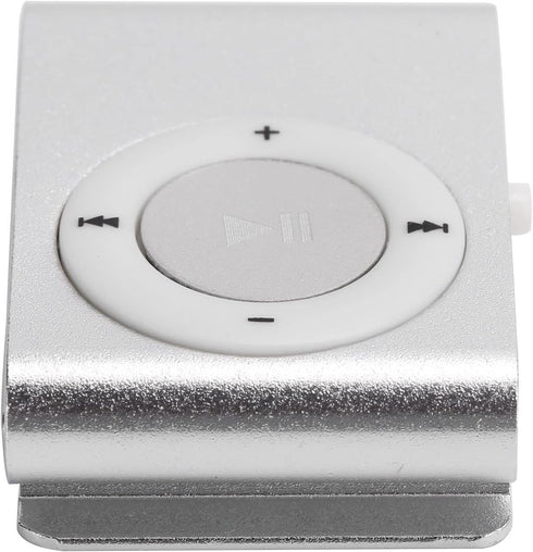 SUNGOOYUE MP3 Set, 2pcs MP3 Music Player Portable Aluminum Alloy Digital Music Media Player Mini Back Clip Player